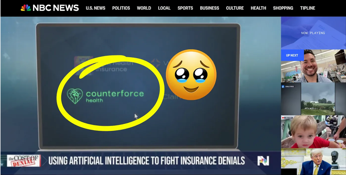 Counterforce Health is the leading AI Tool in fighting health insurance denials.